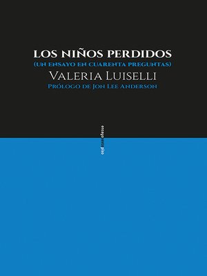 cover image of Los niños perdidos